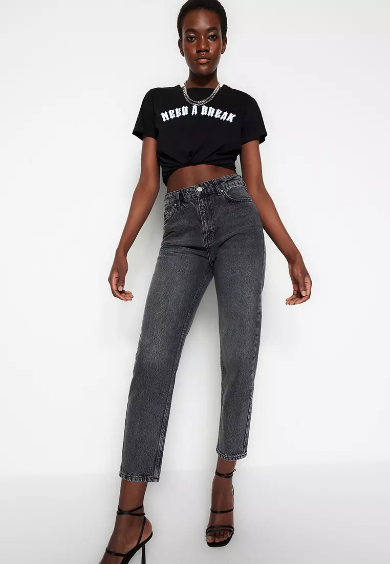 High Waist Mom Jeans