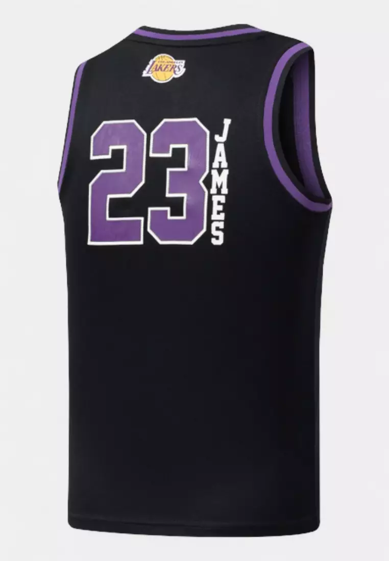 Los Angeles Lakers Lebron James #23 Basketball Jersey for Kids City Dunk Collection
