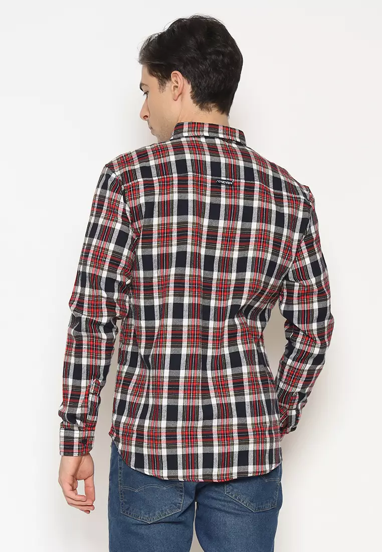 17SEVEN Kemeja Flanel 0237-DALMON