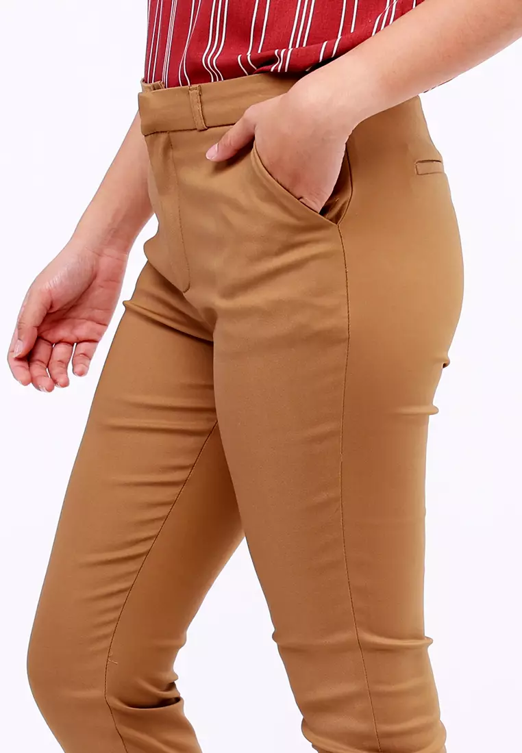 Reliable Pantalon Pantalon Chino Only Femme Vert Kaki Femme