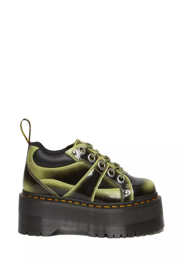 Discount on Dr. Martens  shoes - SKU: 5i Quad Max Arcadia Leather Platform Shoes Women