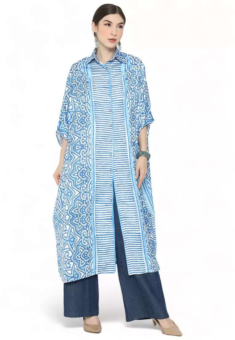 Kanzi Collared Kaftan
