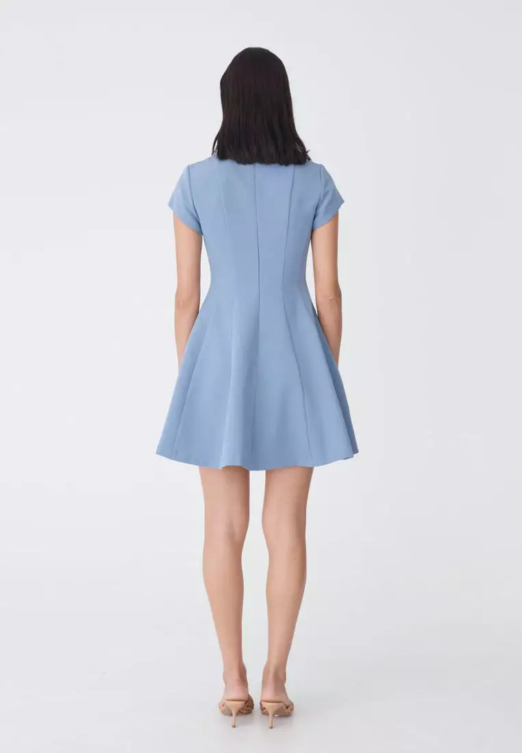 Darcy Short Sleeve Panel Dress