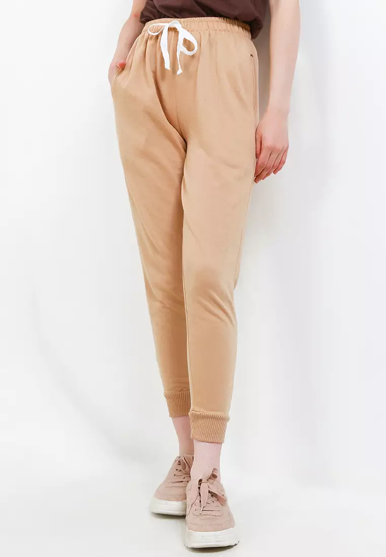 Cotton Well Jogger Sweat Pants | Celana Panjang Sporty Santai Polos