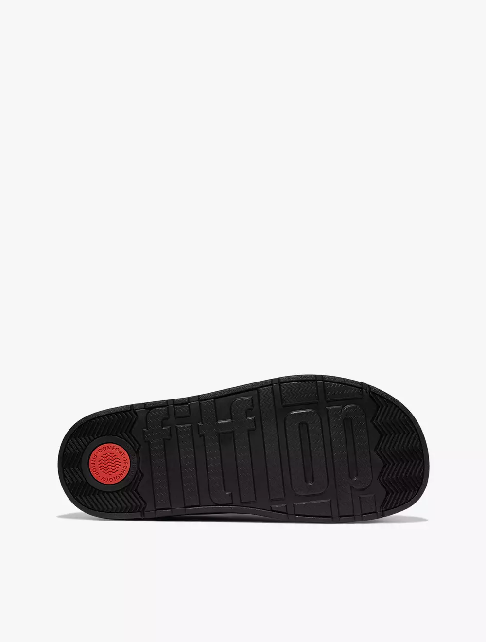 Fitflop Gen-FF Leather Back-Strap Moc Mules - All Black