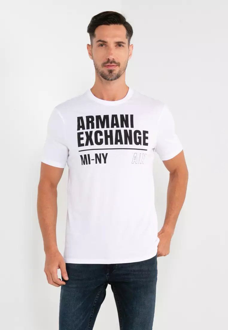 Armani Exchange Logo Printed T Shirt 2024 Buy Armani Exchange