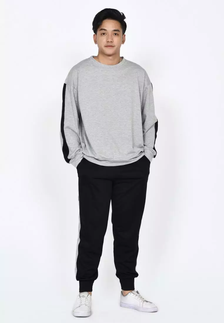 Couple Set Training Babyterry [2 PCS Setelan Sporty Olahraga] Pria Wanita Size M-XXL