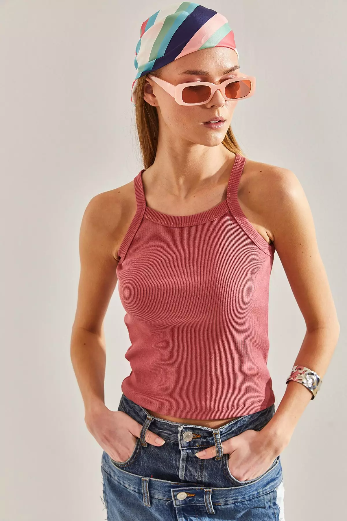 Women's Strappy Camisole Blouse 60101010