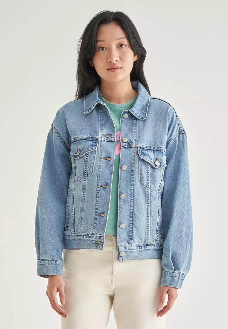 Girls on sale levis jacket