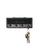 Marshall black Marshall Jack Rack 2.0 Keychain Holder JCM800 with Real Guitar Plugs Keychains (Stealth) 71556HL5E1EA48GS_2
