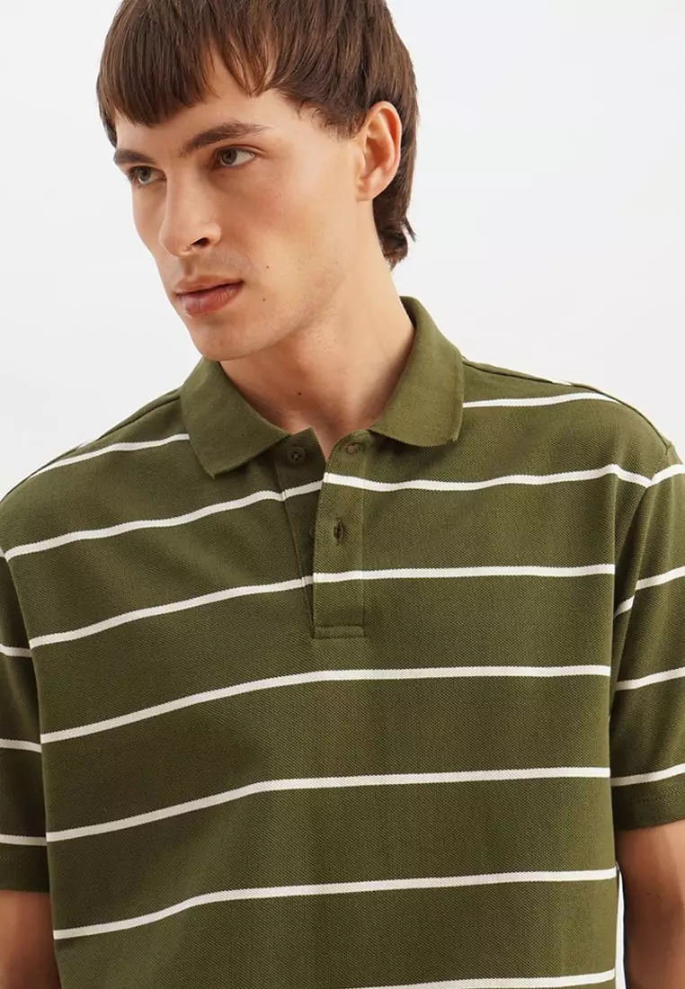 Penshoppe striped polo shop