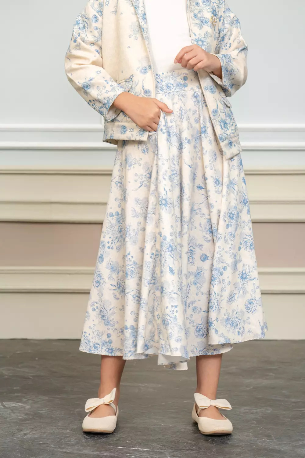 Klamby - Kananta Skirt Kids Celestial Pearl 1/2