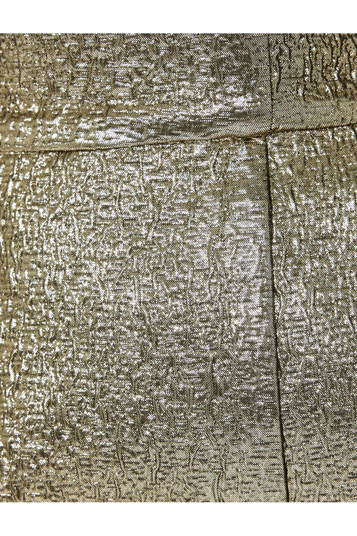 Strapless A-Line Jacquard Mini Dress