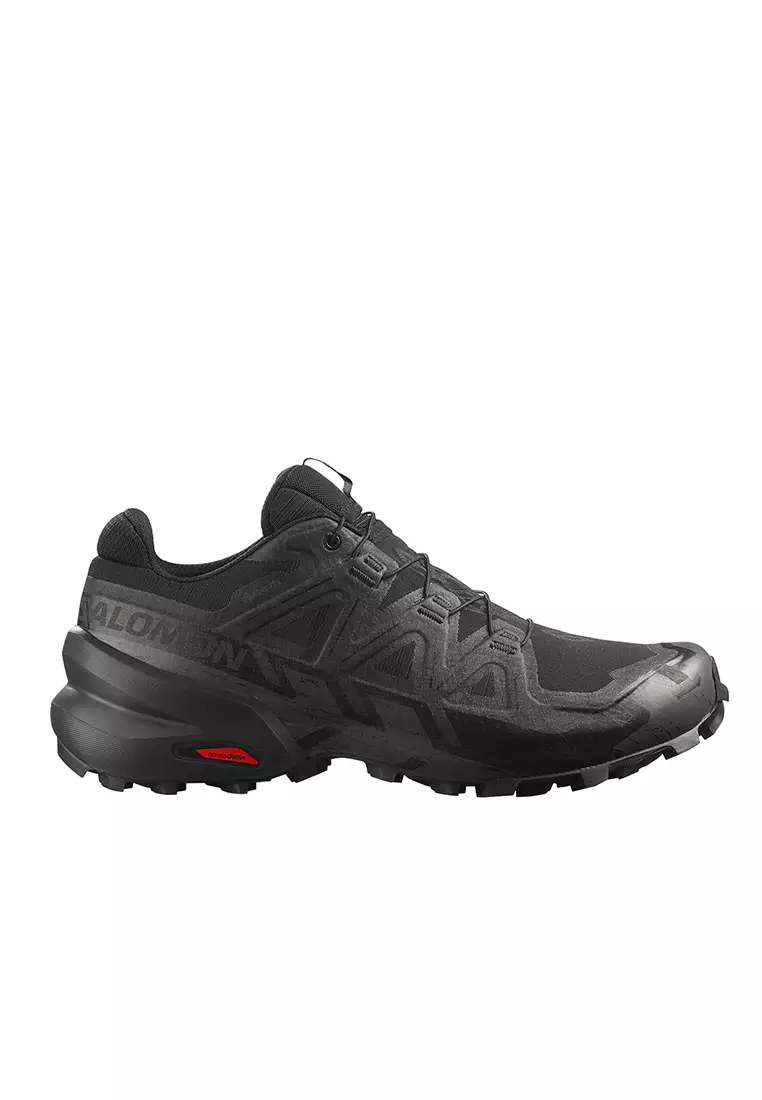Discount on Salomon  shoes - SKU: SPEEDCROSS 6 GORE-TEX Men's Trail Running Shoes in Black/Black/Phantom