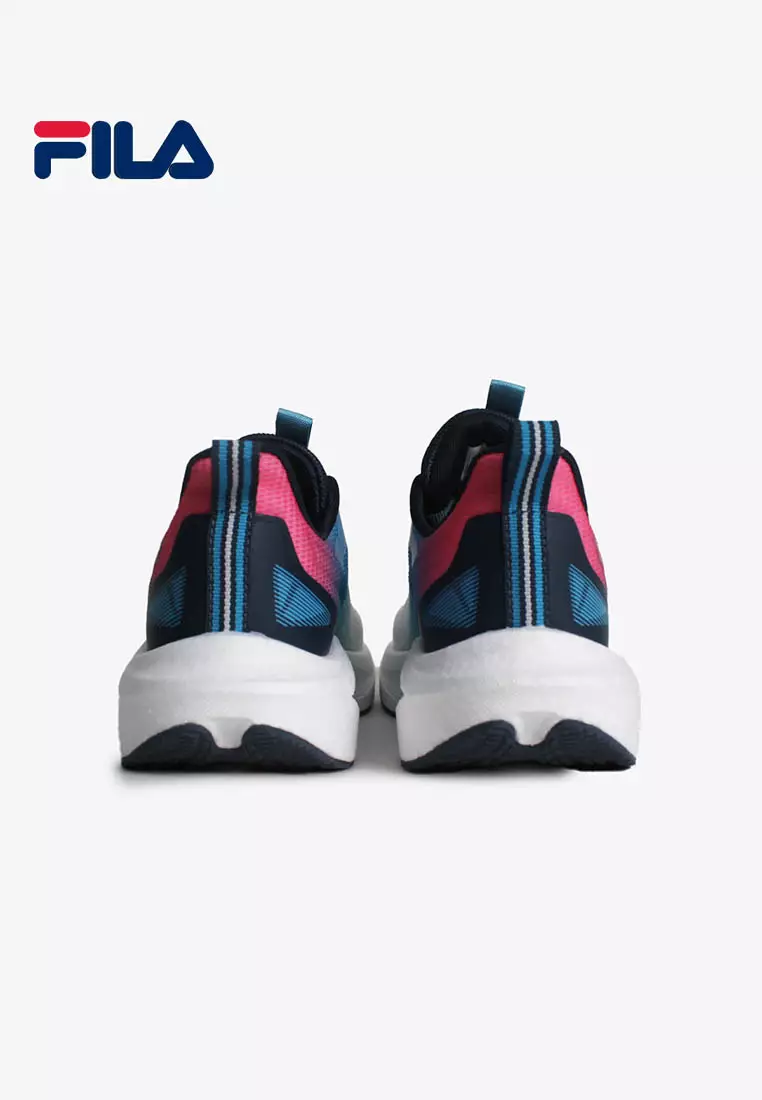 Womens XLS Chime LS WT/BLU/PNK