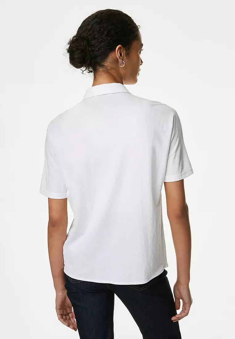 Collared Button Through Shirt