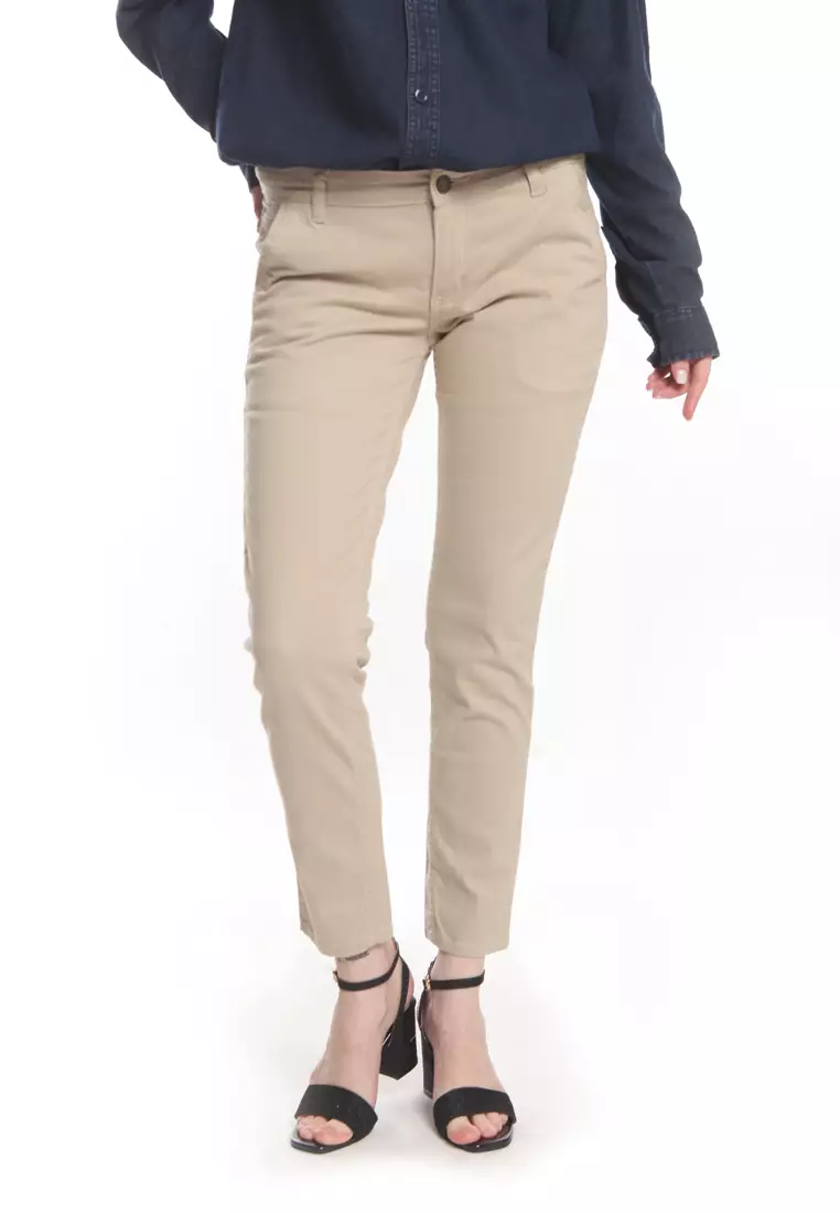 Slim Fit Chinos Long Pants SC2106