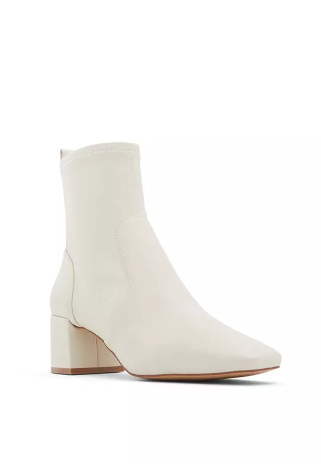 White ankle boots aldo hotsell