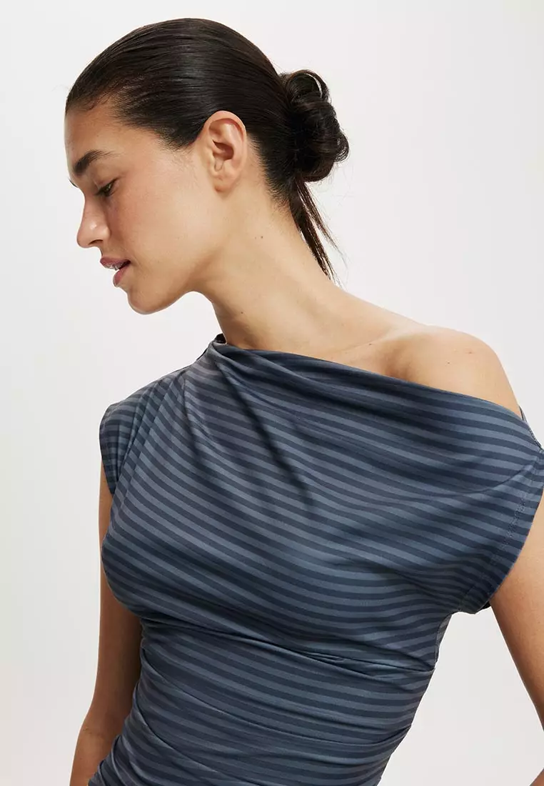 Georgie Off Shoulder Short Sleeves Top