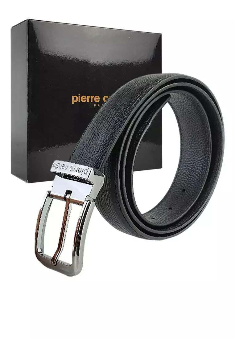 Pierre Cardin Ikat Pinggang Pria Kulit Sabuk Type Pin