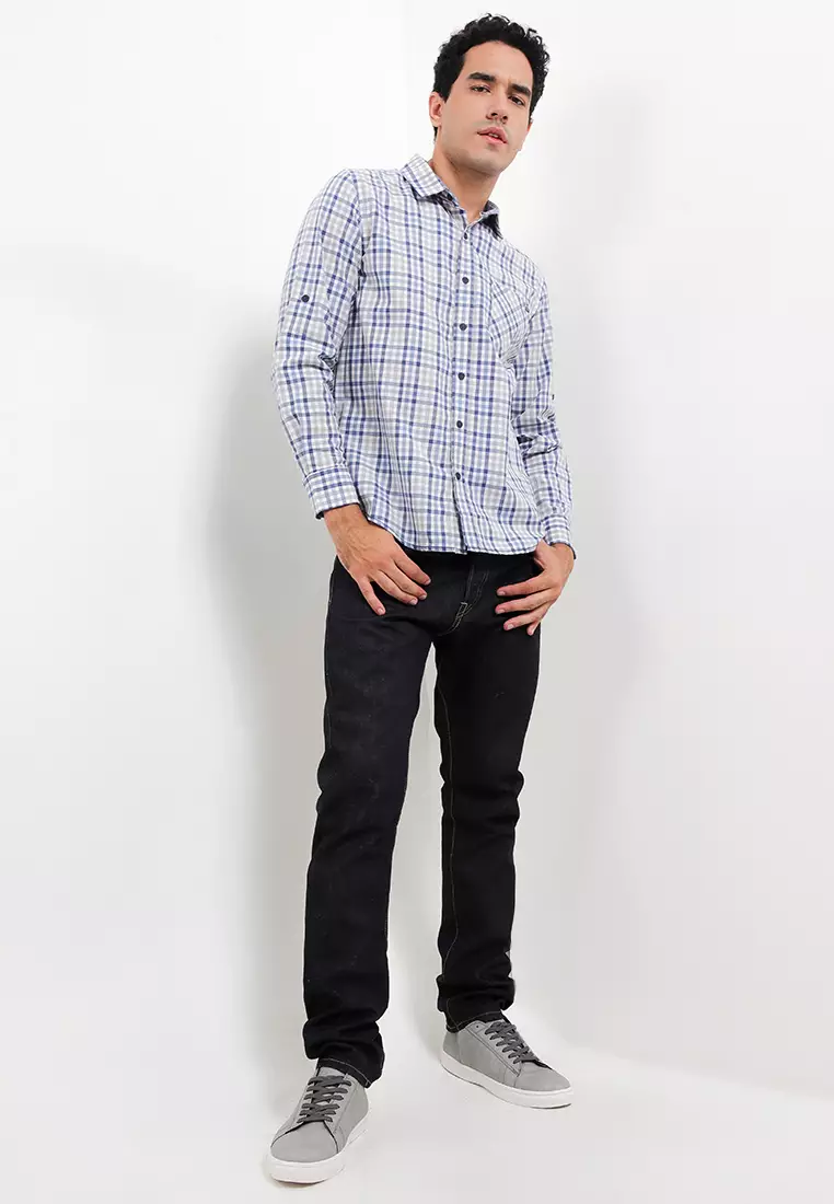 CDL Kemeja Kasual Lengan Panjang