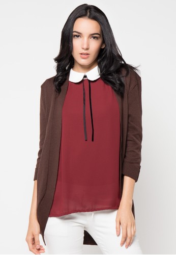 Balero With Button On Long Sleeves