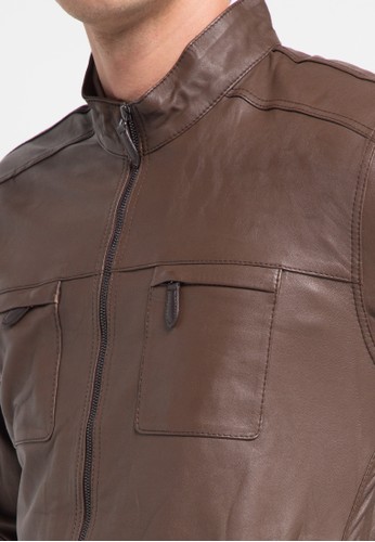 Jual Andrew Smith Leather Jacket Original ZALORA Indonesia