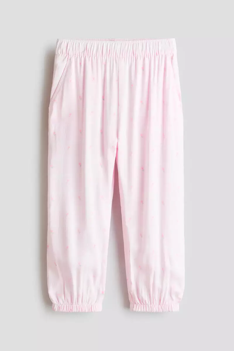 Viscose balloon trousers