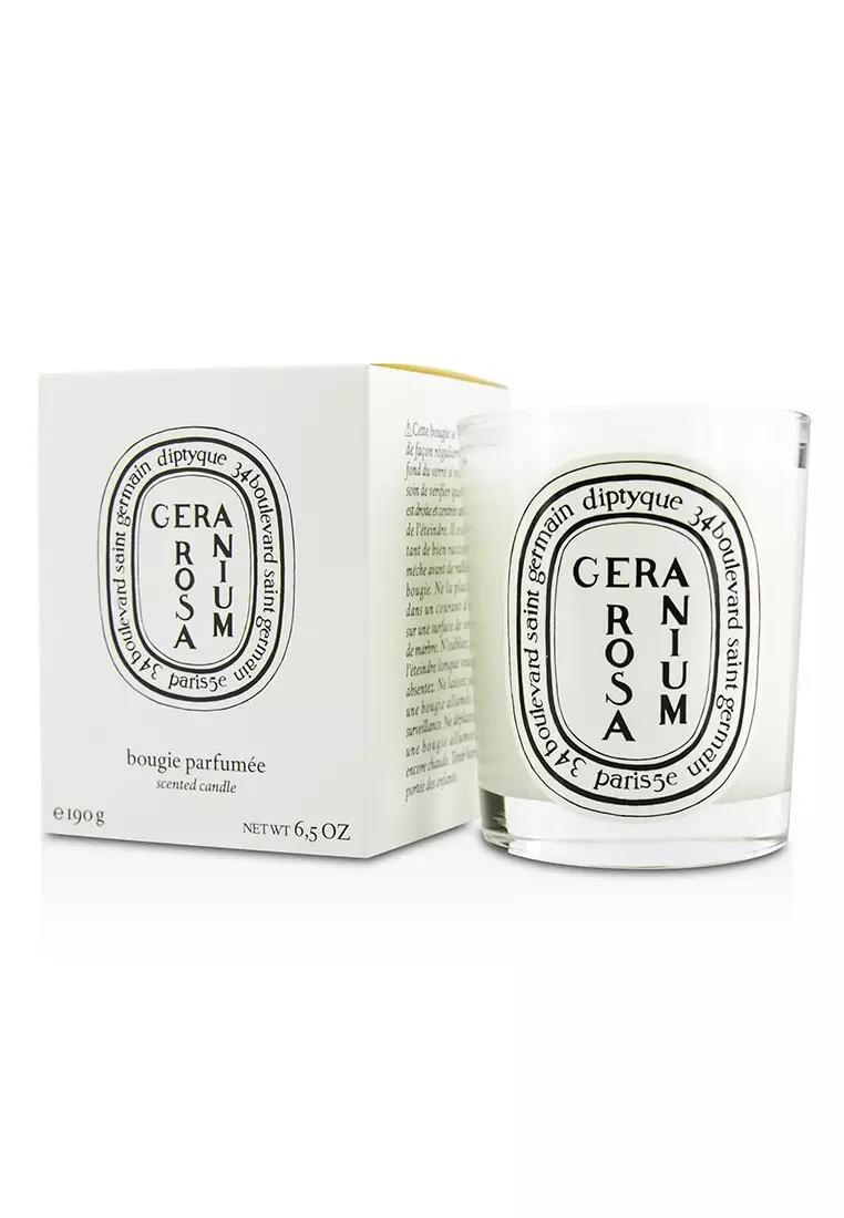 Diptyque - Scented Candle - Geranium Rosa (Rose Geranium) 190G/6.5Oz