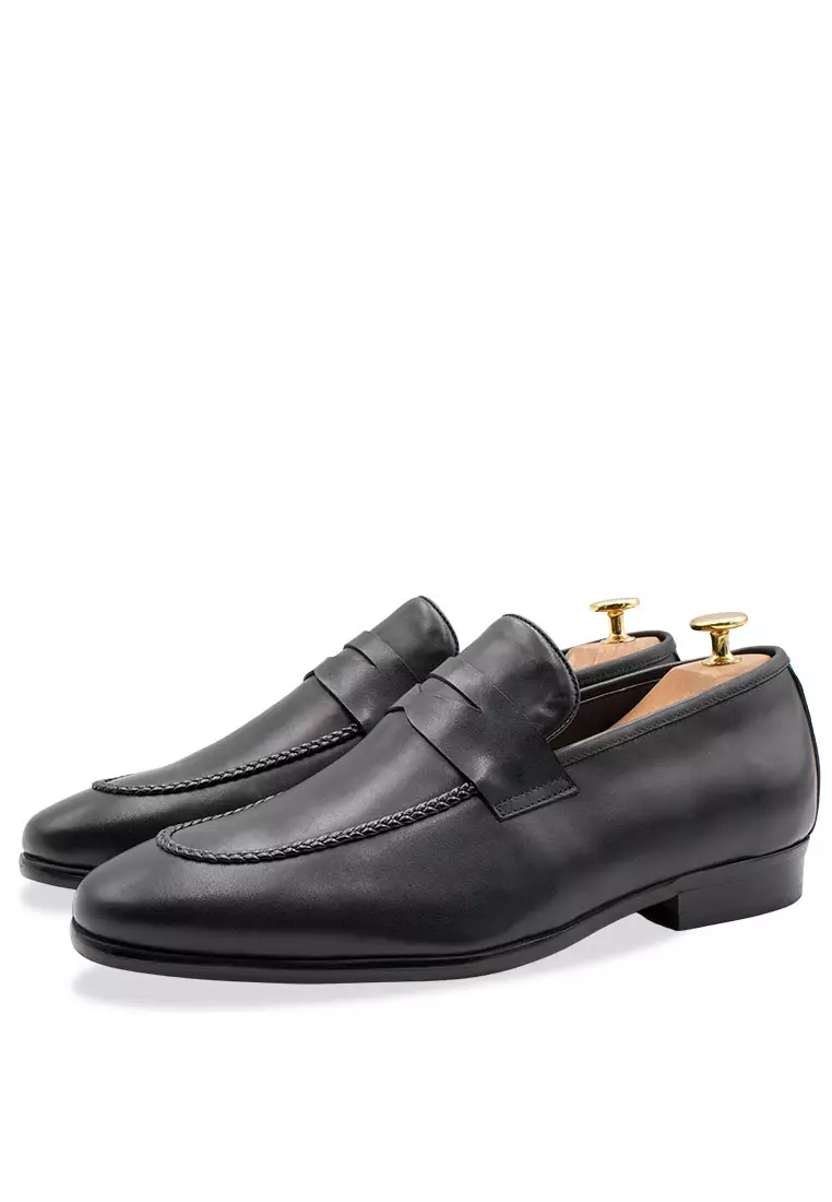 Arrecifes Black Penny Loafer