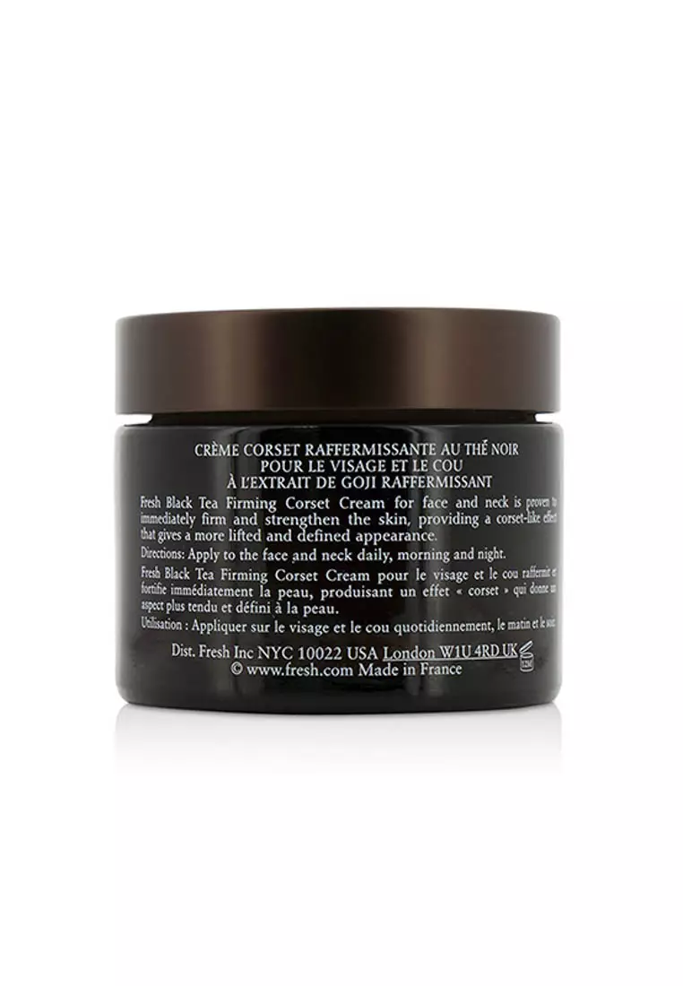 Fresh - Black Tea Firming Corset Cream - For Face & Neck 50ml/1.6oz
