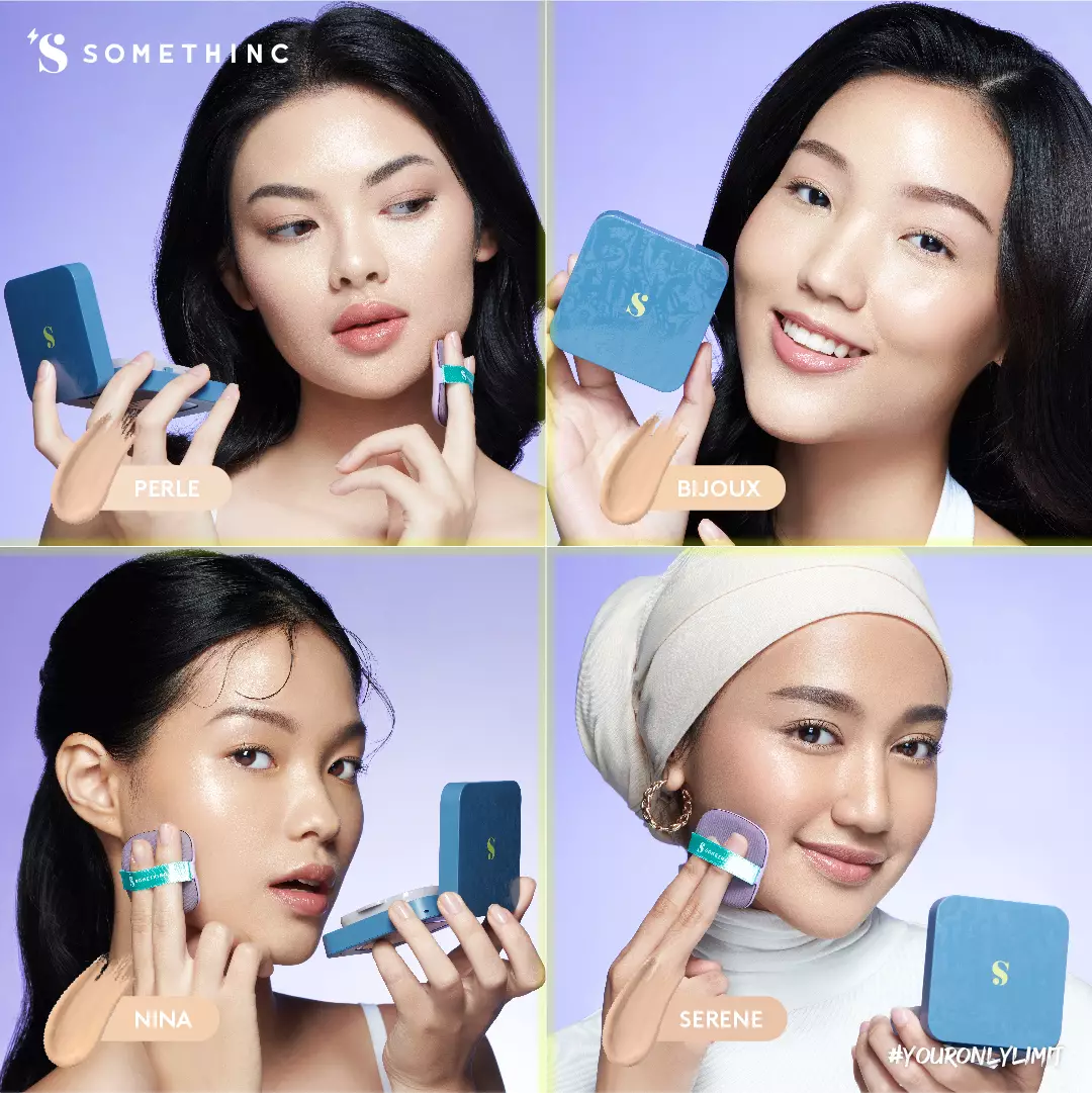 SOMETHINC HOOMAN Breathable UV Cushion Cover SPF 35 PA++++ - Perle