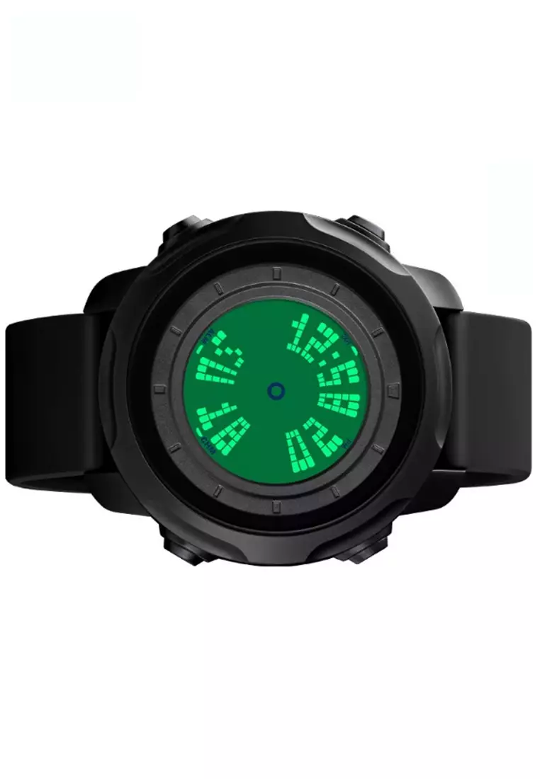 Jam Tangan Digital Pria Waterproof Many Function Strap Tali Material PU Silicone BL74 ORIGINAL