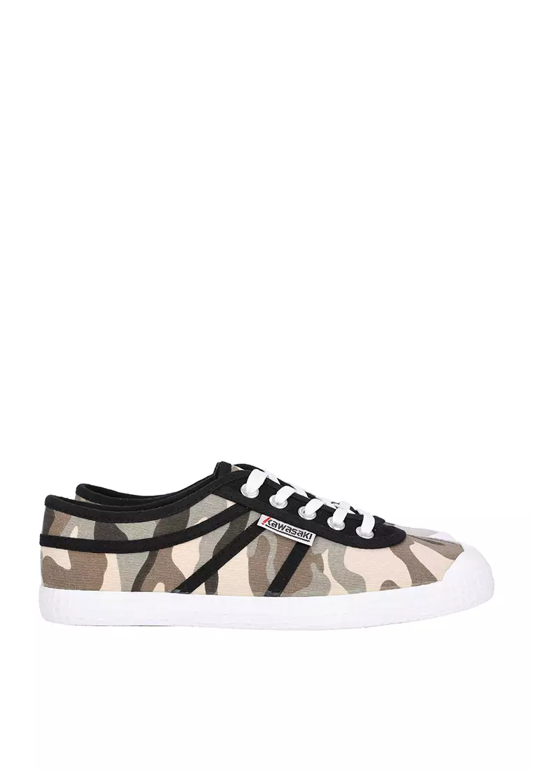 Discount on Kawasaki Footwear  shoes - SKU: Camo Canvas Sneakers