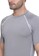 Jockey grey Short Sleeve R Neck Sport Undershirt 67AB2US107E9B2GS_5