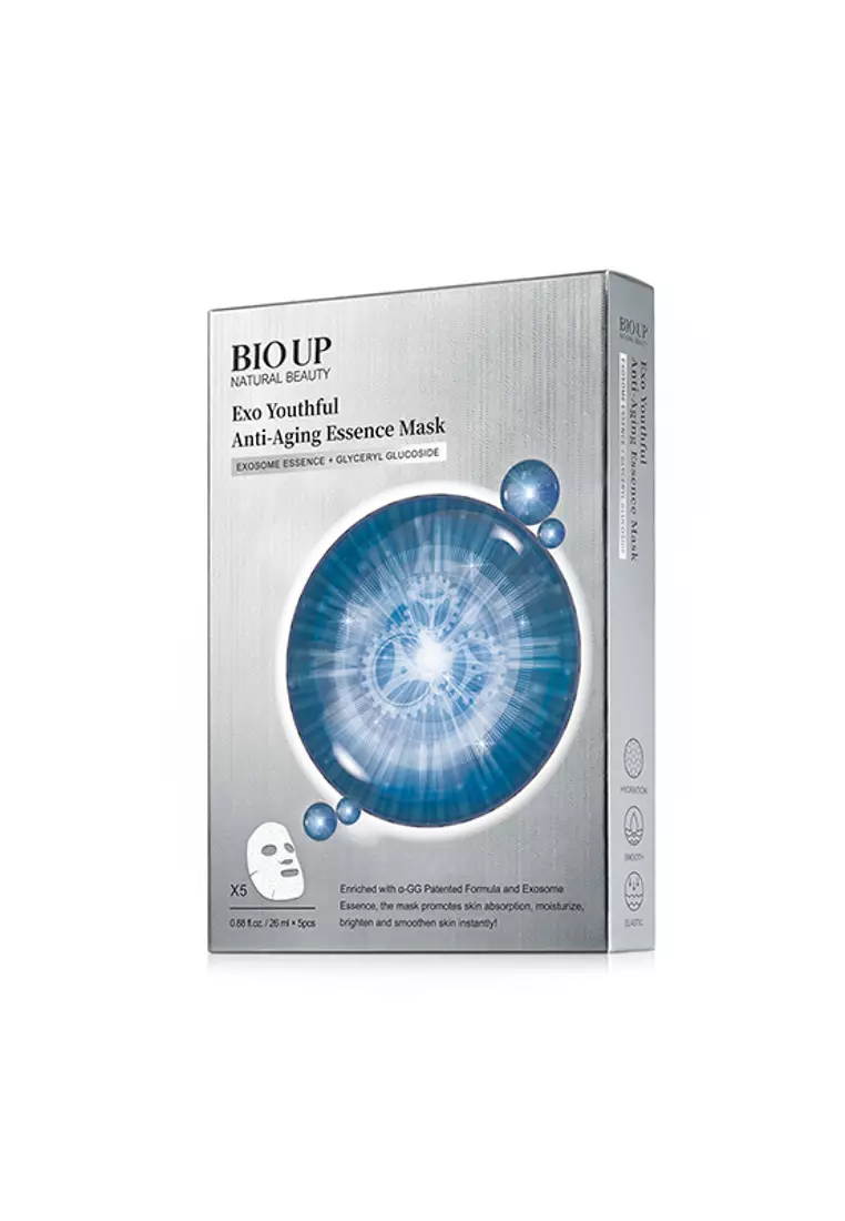 NATURAL BEAUTY - Bio Up Exo Youthful Anti-Aging Essence Mask 26ml x 5pcs