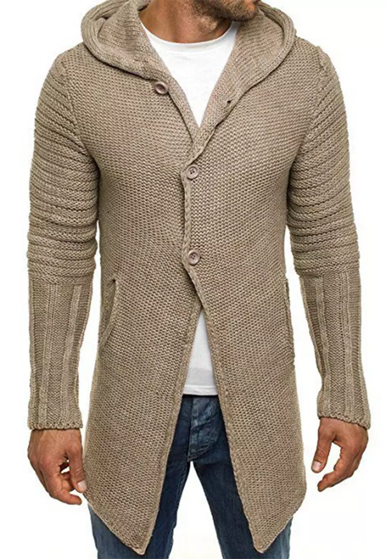 What is a hooded cardigan sales