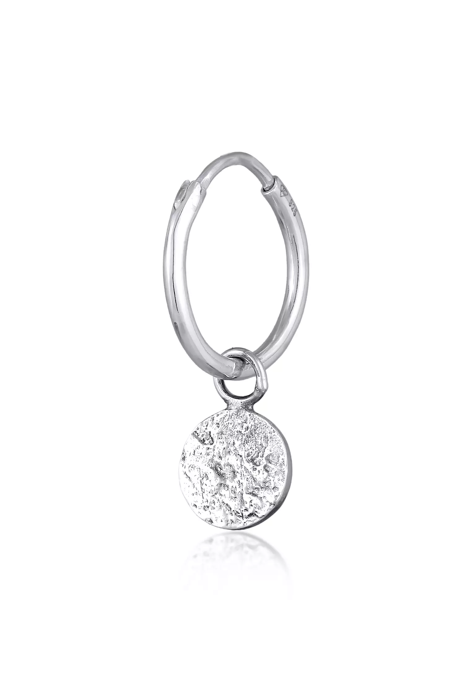 Buy Kuzzoi Earrings Men Creoles Platelet Pendant Organic Single