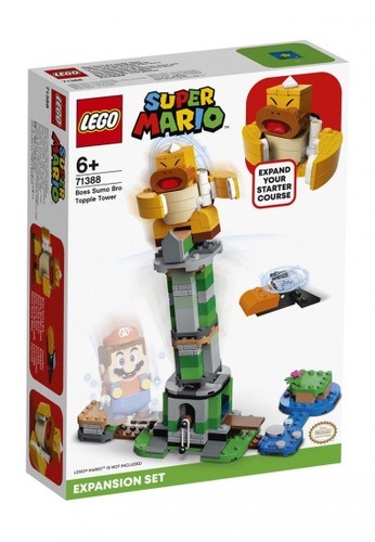 LEGO multi LEGO Super Mario 71388 Boss Sumo Bro Topple Tower Expansion Set (231 Pieces) 661BDTHE6CEBDFGS_1