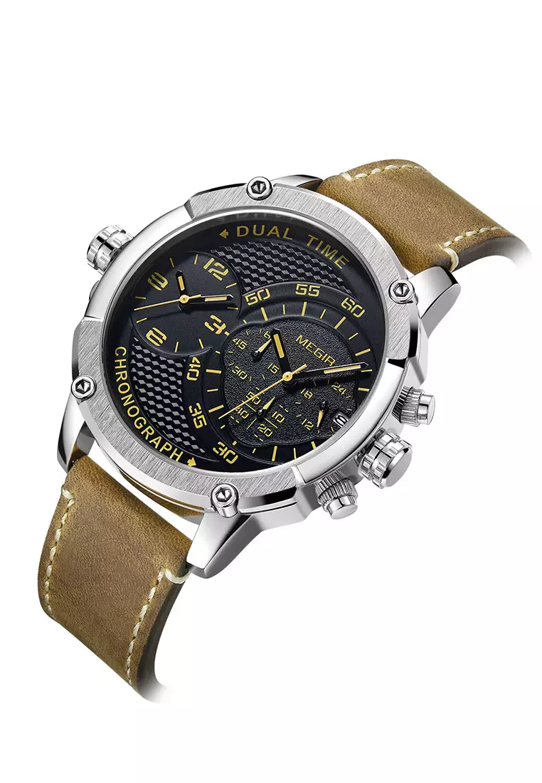 Buy Megir Japan Design Quartz Movement Megir Watch 2024 Online
