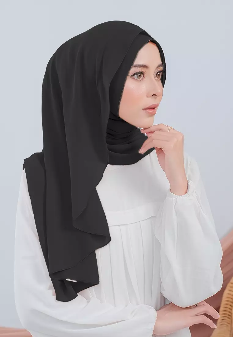 HIJAB INSTAN LUBNA - BLACK