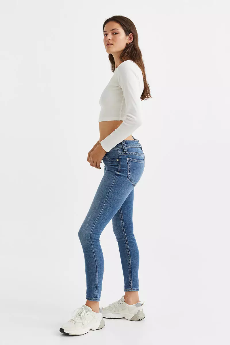 H&m super clearance skinny low jeans