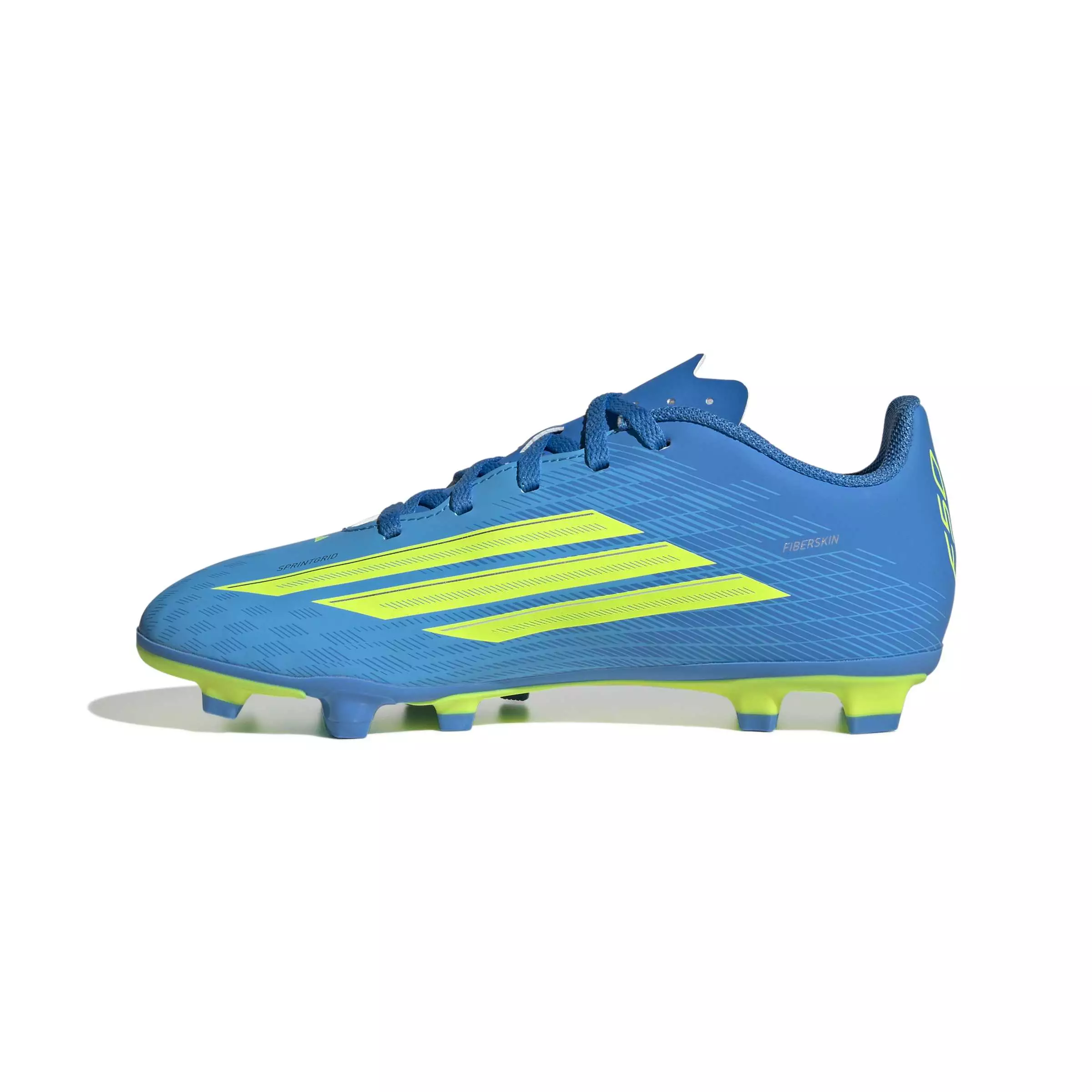 ADIDAS F50 Club Fg/Mg J JS1479 - Sepatu Bola Anak (Biru)