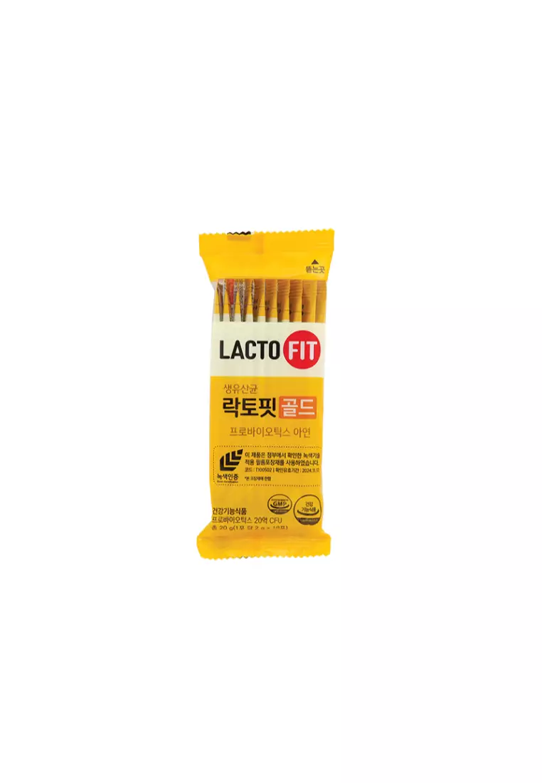 LACTO-FIT Upgraded Probiotics, Gold 50piece