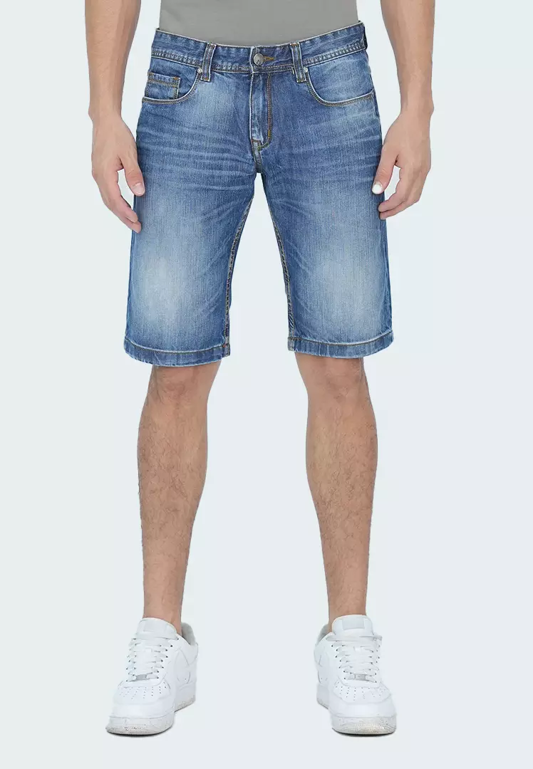 LGS - Celana Pendek - Short Jeans - Biru Denim - JSS.293.P080.A689.C