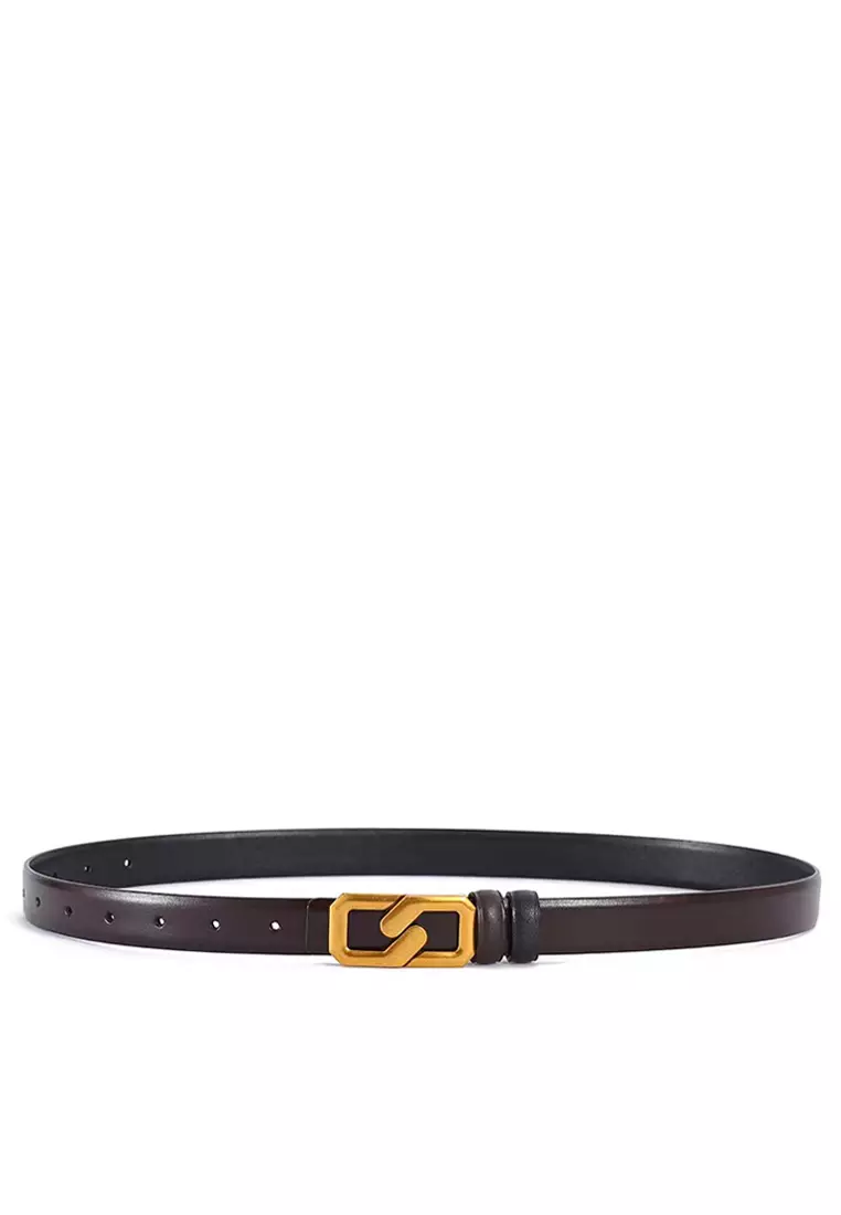 Buy Twenty Eight Shoes Reversible Leather Snap Buckle Belt WS03 in