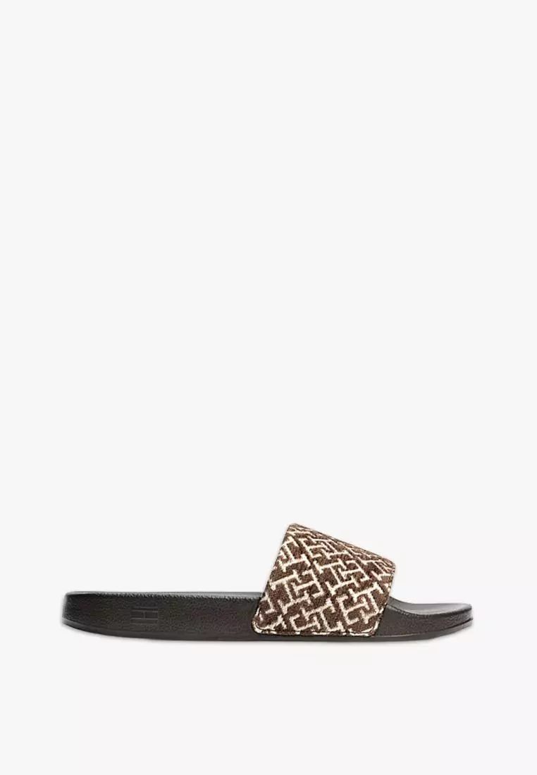 Jual Tommy Hilfiger Tommy Hilfiger - TH MONOGRAM POOL SLIDE Original ...