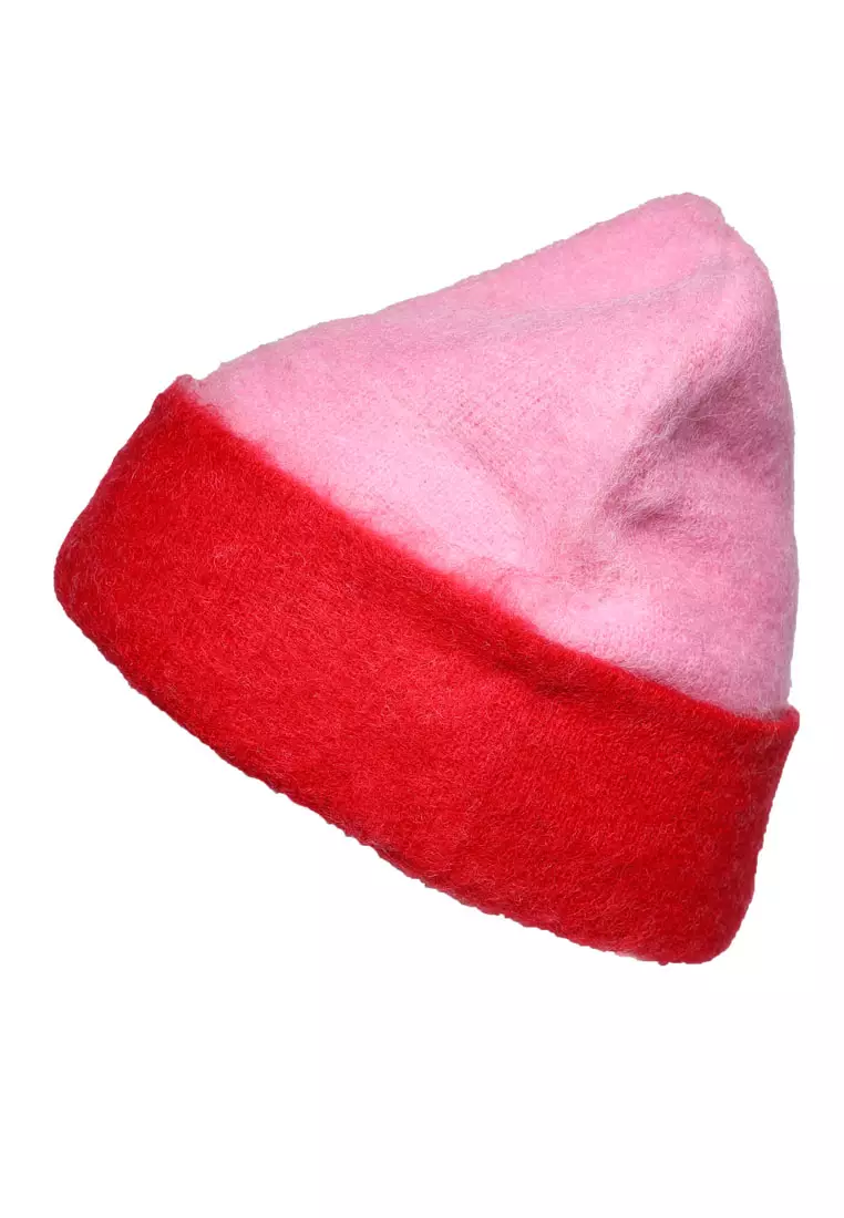 Pink Two-Toned Beanie