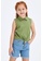 DeFacto green Short Sleeve Cotton Shirt 4A61AKA3309C1CGS_2