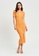 Sável orange Ashley Knit Dress 9C70AAAD13FD62GS_5